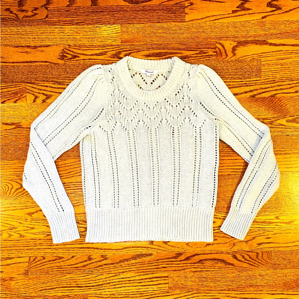 Madewell Crochet Sweater